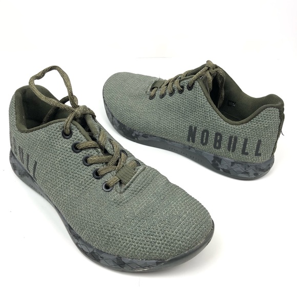 NOBULL Shoes - NOBULL ARMY HEATHER CAMO TRAINER SHOES SIZE 7.5